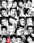 Poster One Direction grid 138bl. 40x50cm