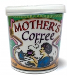 Vorratsdose Nostalgie " Mother`s Coffee" Porzellan -grün-